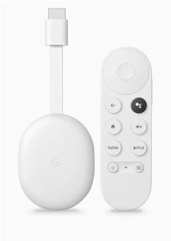 Image of a current generation Google TV device
