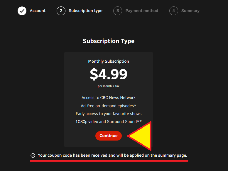 Gem coupon code redemption – CBC Help Centre
