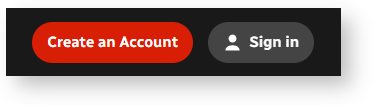 Screenshot of sign-in button.